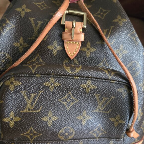 Authentic LV Monogram Montsouris MM Backpack - Picture 8 of 12
